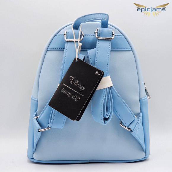 Loungefly Disney Robin Hood Flying Blue Mini Backpack New - Picture 5 of 5